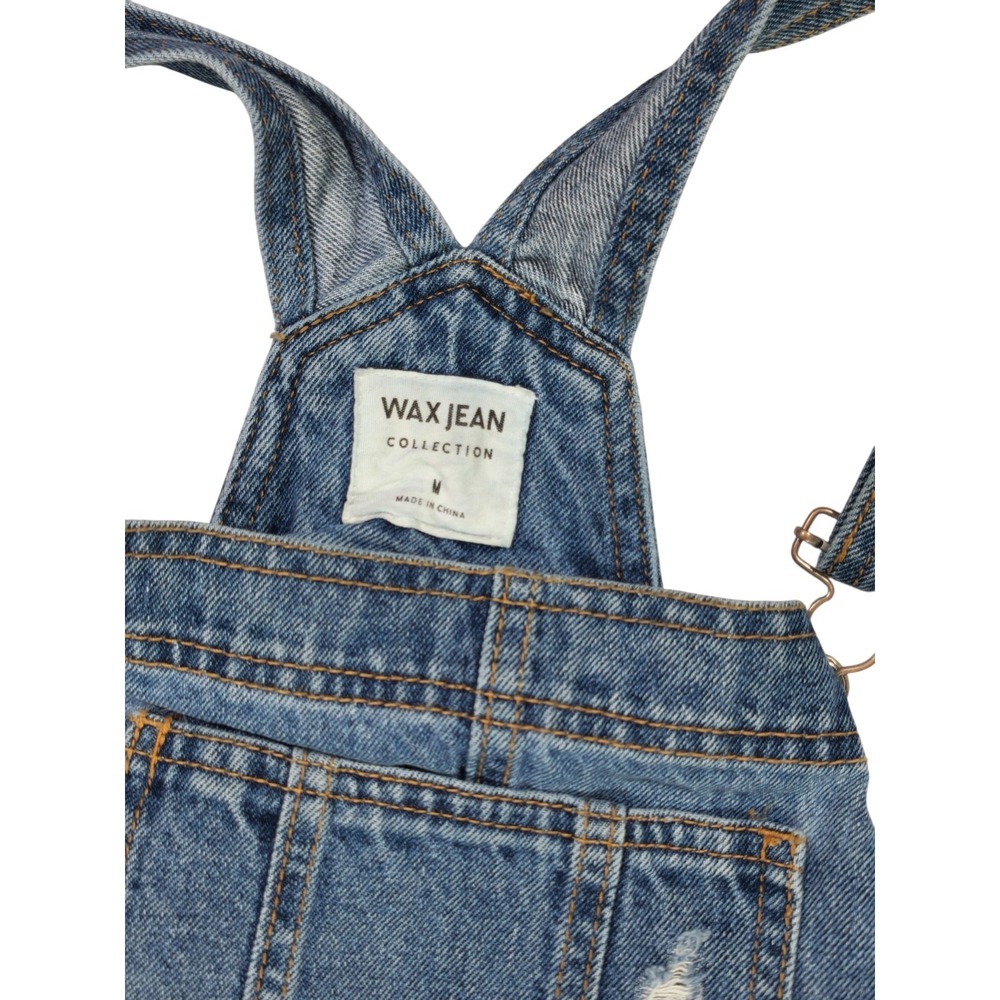 WAX Jean Collection Jean Overall Ripped Size M - Picture 2 of 10